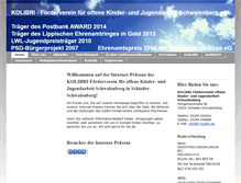 Tablet Screenshot of fv-kolibri.de
